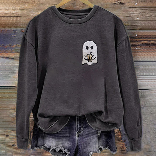 Little Ghost Coffee Sweatshirt