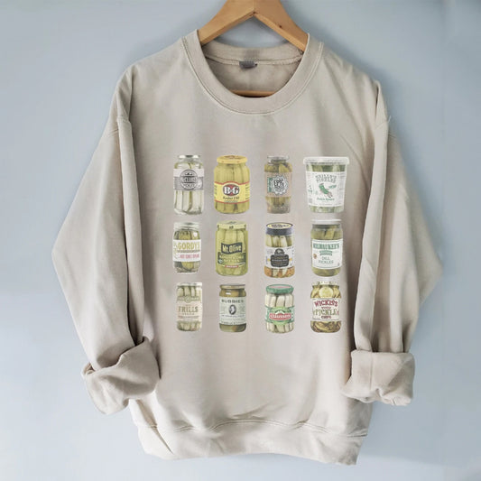 Vintage Canned Pickles Sweatshirt