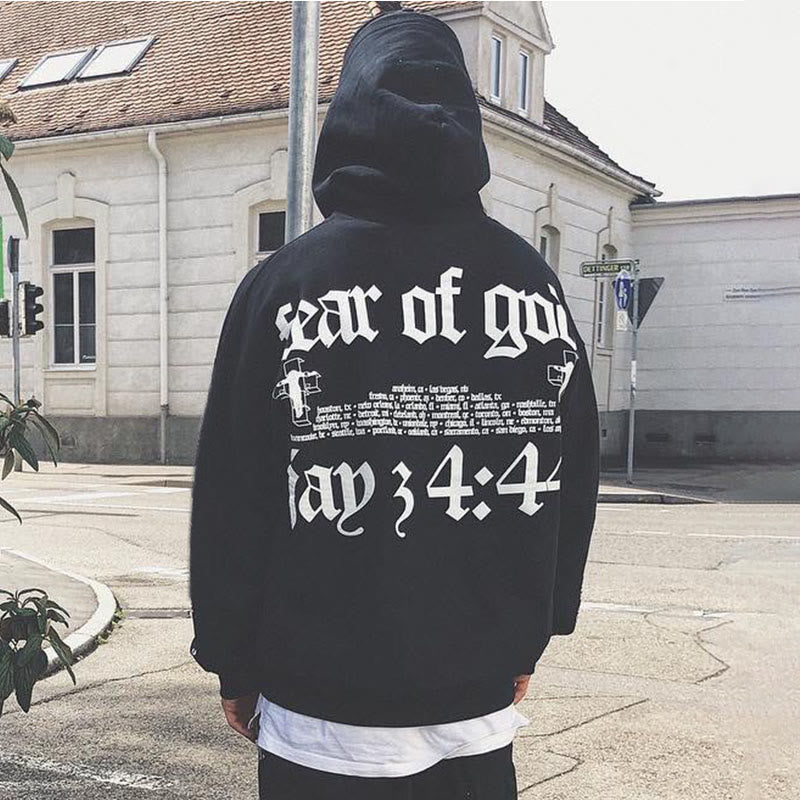 Jay Z 4:44 Print Christian Hoodie