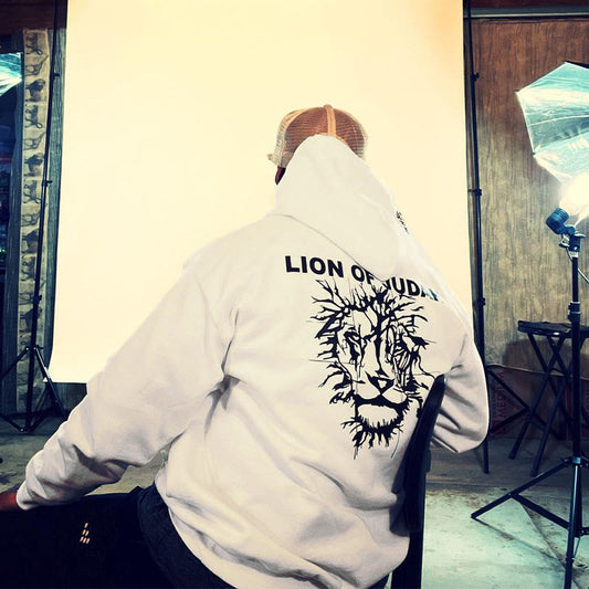 Lion Of Judah Print Christian Hoodie