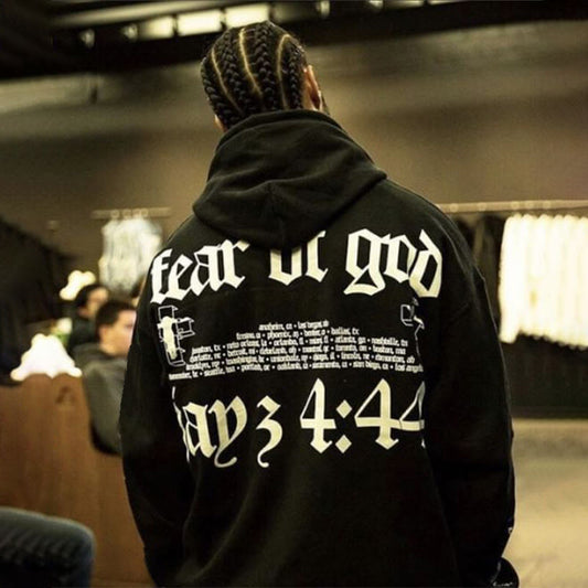 Jay Z 4:44 Print Christian Hoodie